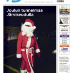 Joulun tunnelmaa ja yrittämisen iloa - Viikon 49 lehti on jälleen runsas lukupaketti täynnä järviseutulaista elämänmenoa! Viikon näköislehti ilmestyy tänään kello 16!
