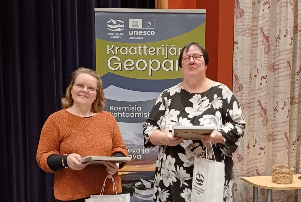 Vuoden 2025 toimijat Kraatterijärvi Geopark