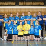 Ankkureiden lentopallonaiset pelaavat kakkossarjaa. Kuva: Elias Murto.