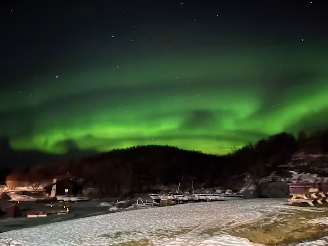 Pohjoisen taivaan revontulet ilahduttavat usein.