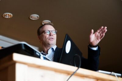 Jyrki Rantala on tyytyväinen OP Länsirannikon tulokseen. Arkistokuva.