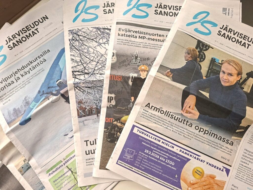 Viikon 7 Tärkeimmät uutiset Järviseudun Snaomien kotisivulta koottuna yhteen.