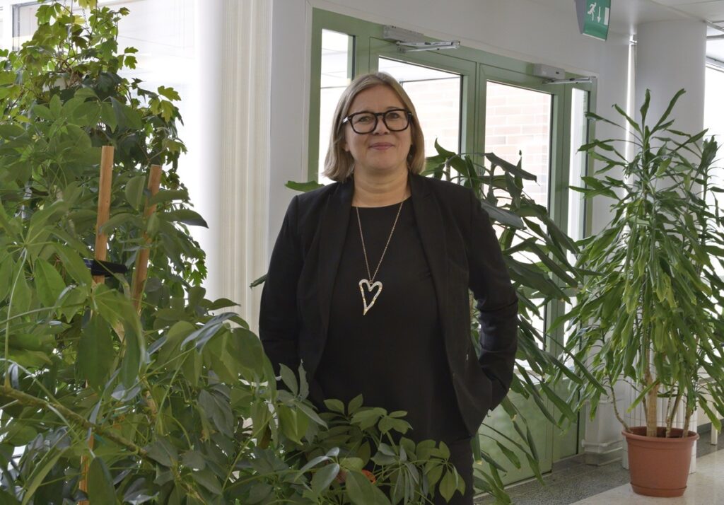 –Positiivista tulevaisuuden uskoa tarvitaan, muistuttaa Jamin rehtori Heli Kaunismäki.