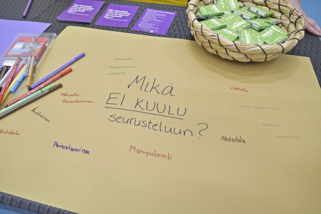 Feel good mikä ei kuulu seurusteluun