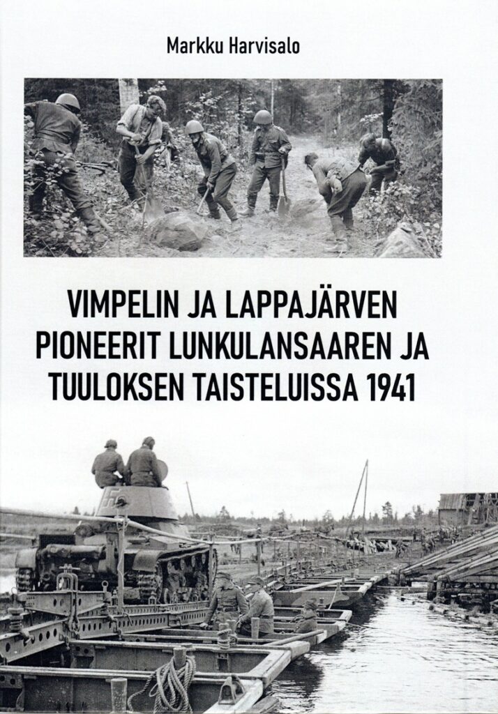 Markku Harvisalon historiateos valottaa ensimmäisen pioneeripatajoonan vaiheita. Pataljoonassa palveli paljon järviseutulaisia sotilaita.