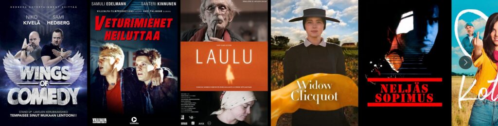 Kirjastokortin tunnuksilla pääsee myös kotoa nettiyhteyden kautta elokuviin. Cineast-palvelussa on satoja huippuelokuvia.
