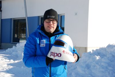 Jukka Viitasaari laski Varsissa MM-kolmoseksi. Arkistokuva.