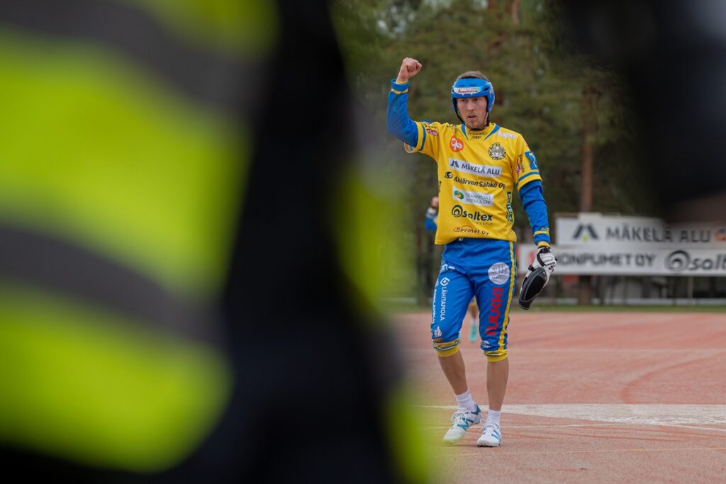 Nestori Yli-Sissala palkittiin Ankkureiden parhaana. Kuva: Jani Vuorela.