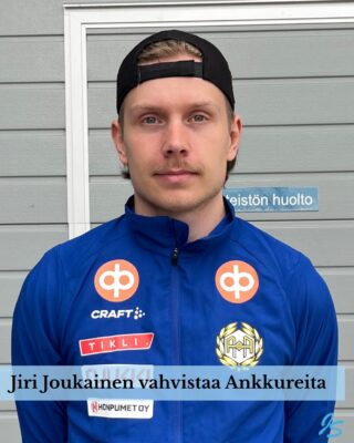 Jiri Joukainen vahvistaa Ankkureita. Kuva: Ankkurit.