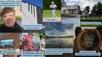 Poimintoja tärkeimmistä uutisotsikoista Järviseudulla viikolla 23/2026.