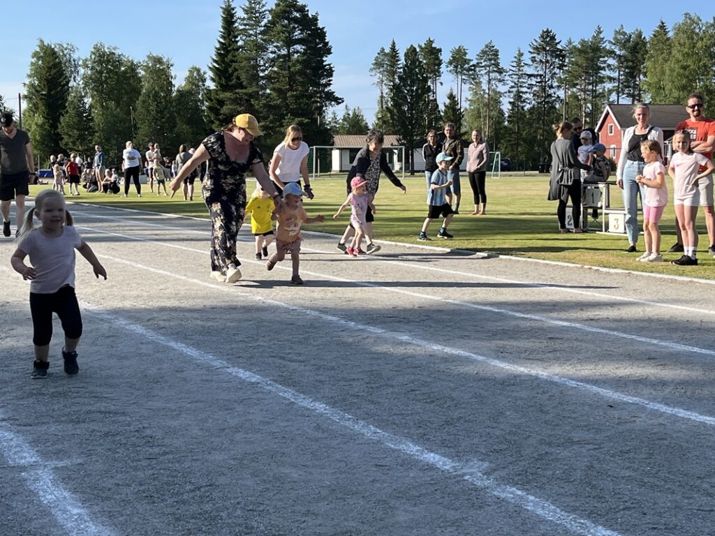 40 m oli pienimpien juoksumatka.