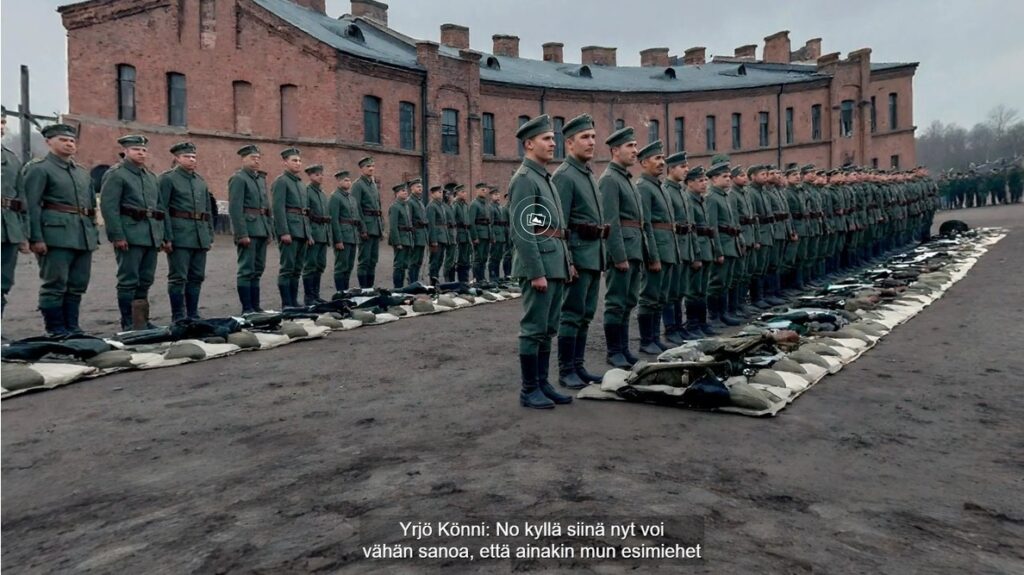 Dramatisoidut panoraamanäkymät, mukaansatempaava äänimaailma ja alkuperäiset arkistomateriaalit herättävät menneisyyden henkiin aivan uudella tavalla.