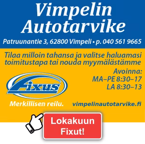 Fixus vimpelin autotarvike lokakuun fixut 300px