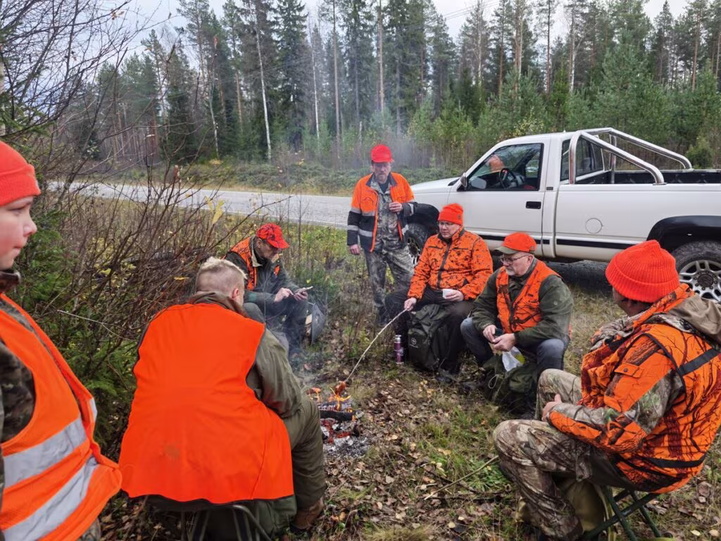 Evästauko on tärkeä osa metsästyspäivää, ja taas jaksetaan!