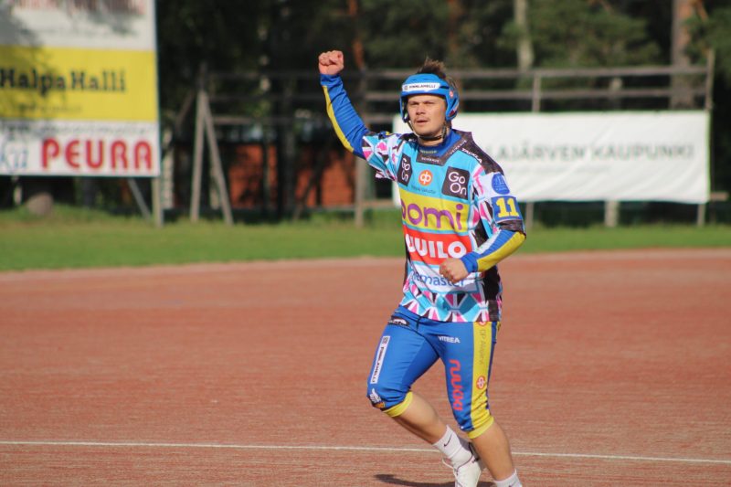 Riku Utanen oli Ankkureiden ykkönen viidellä lyödyllä juoksullaan.